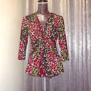 Yvos Printed Blouse